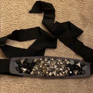 J. Crew Rhinestone Sash Belt NWT